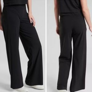 Athleta Meridian Wide Leg Travel Pants Sm